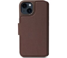 Decoded Leather Detachable Wallet odnímateľné kožené púzdro pre Apple iPhone 14 Plus hnedá