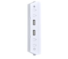 Lian Li-Lancool 216 ARGB Control &amp; USB Module biela / Tlačidlo svetelného efektu