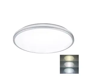 Solight WO797 LED osvetlenie s ochranou proti vlhkosti / IP54 / 24W / 2150lm / 3CCT / 38cm