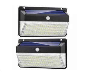 Viking M328SET vonkajšie solárne LED svetlá s pohybovým senzorom / 3000lm / IP65 / 328ks LED / 2ks