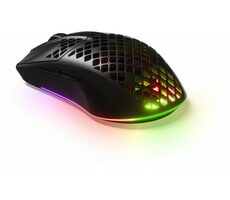 SteelSeries Aerox 3 Onyx Wireless čierna / Bezdrôtová herná myš / optická / 18000DPI / USB-A / BT / 6 tlačidiel