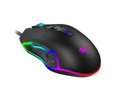 Havit GAMENOTE MS1018 čierna / herná myš / RGB / optická / 3000DPI / 7 tlačidiel / USB / 1.5 m