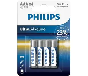 Philips batéria AAA Ultra Alkaline - 4ks