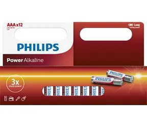 Philips batéria AAA Power Alkaline - 12ks