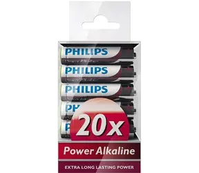 Philips batéria AAA Power Alkaline - 20ks
