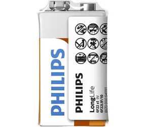 Philips batéria 9V Long Life - 1ks