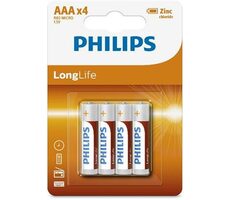 Philips batéria AAA Long Life - 4ks