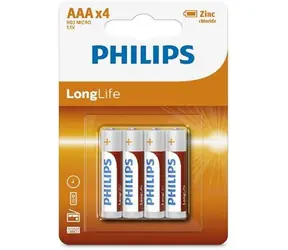 Philips batéria AAA Long Life - 4ks