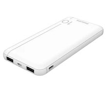 Philips DLP1810NW/62 biela / Powerbank / 10000 mAh / 2x USB-A