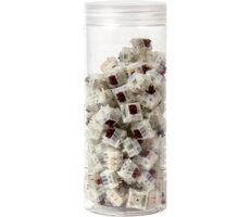 Keychron Gateron Cap V2 Milky-Brown Switch Set - 110ks / Spínače do mechanickej klávesnice / Brown