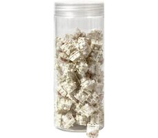 Keychron Gateron Silent White Switch Set - 110ks / Spínače do mechanickej klávesnice / White