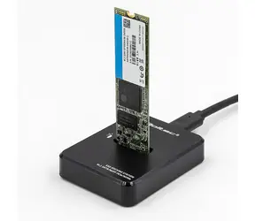 Qoltec 50313 Dokovacia stanica pre SSD M.2 SATA PCIe NGFF NVMe USB 3.1