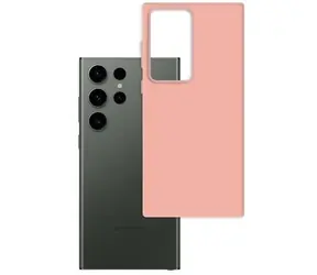 3mk Matt Case ochranný kryt pre Samsung Galaxy S23 Ultra (SM-S918) lychee/ružová