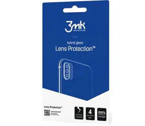 3mk Lens Hybridné sklo ochrana kamery pre Apple iPhone 14 Pro &amp; iPhone 14 Pro Max (4ks)