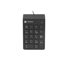 Natec Goby 2 čierna / Numerická klávesnica / USB
