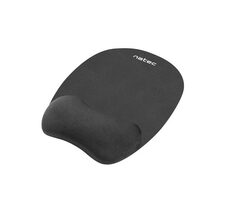 Natec Chipmunk / ergonomická podložka / čierna