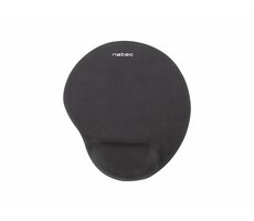 Natec Marmot / ergonomická podložka / čierna