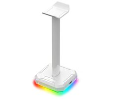 Redragon HA300 Scepter Pre biela / Stojan na slúchadlá / USB Hub / 4x USB 2.0 / RGB