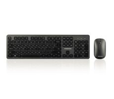 MODECOM 5200C čierna / Bezdrôtový set klávesnice a myši / membránová / 1600 DPI / USB 2.4GHz / US