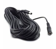 EZVIZ predlžovací napájací kábel k IP kamerám / dĺžka 10m / čierny