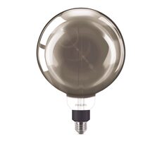 Philips Vintage LED žiarovka E27 G200 6,5 W / 270lm / 4000K / stmievateľná / smoky