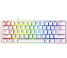 Razer Huntsman Mini - Mercury Ed. Red Switch US biela / Herná klávesnica / mechanická / drôtová / spínače Razer Optical