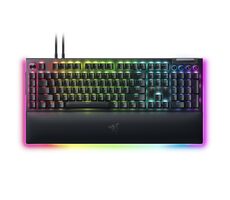 Razer BlackWidow V4 Pro Green Switch US čierna / Herná klávesnica / mechanická / drôtová (USB) / spínače Razer Green / US