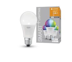 Ľadvance SMART+ WiFi Classic Chytrá žiarovka Multicolour 9W, E27 - 3 ks / 2700-6500K