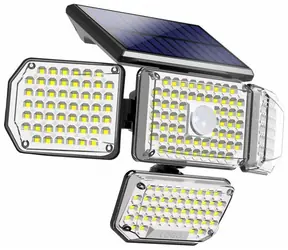 IMMAX CLOVER vonkajšie solárne nástenné LED osvetlenie s PIR čidlom / 5W