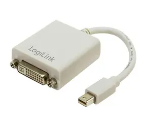 LogiLink CV0037 Mini DisplayPort (M) - DVI-I (F) adaptér