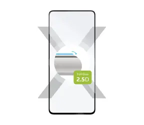 FIXED Full-Cover Ochranné tvrdené sklo pre Xiaomi Redmi Note 12 Pro+ 5G čierna / lepenie cez celý displej
