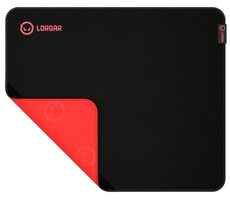 Lorgar Main 325 (L) čierno-červená / herná podložka pod myš / 500 x 420 x 3 mm