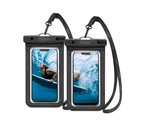 Spigen Aqua Shield A601 vodeodolné púzdro 2 ks čierna / outdoorové