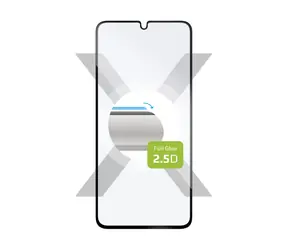 FIXED Full-Cover Ochranné tvrdené sklo pre Samsung Galaxy A34 5G čierna / lepenie cez celý displej