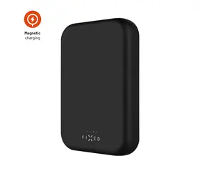 FIXED MagZen 10 000 mAh Powerbanka (2nd gen.) s bezdrôtovým nabíjaním a podporou MagSafe čierna