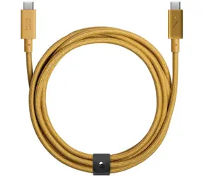 Native Union Belt Cable Pre USB-C - Lighning 2.4m oranžová