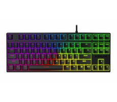 KRUX Atax Pre RGB Gateron Blue TKL čierna / mechanická klávesnica / Gateron Blue / US layout