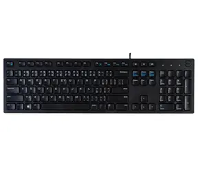 DELL KB216 CZ/SK čierna / Klávesnica / membránová / CZ/SK layout / USB / 1.8 m