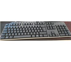 DELL KB522 CZ/SK čierna / Klávesnica / membránová / CZ/SK layout / USB / 1.8 m
