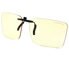 GUNNAR kancelárske/herné okuliare CLIP-ON ONYX - jantárové sklá / BLF 65 / NATURAL focus