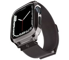 Spigen Metal Fit Pre remienok pre Apple Watch 8/7 45mm čierna