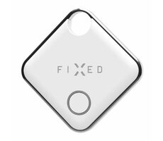 FIXED Smart tracker Tag s podporou Apple Find My biela / Smart tracker pre iOS / BT 5.0 / 1x CR2032 / IP66