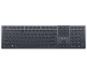 DELL KB900 US čierno-šedá / Bezdrôtová klávesnica / US / QWERTZ / USB / Bluetooth