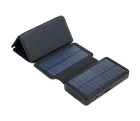 Sunen PowerNeed ES20000B čierna / Powerbanka / 20000mAh / solárny panel / 2x USB-A / 1x USB-C / 1x Micro-USB