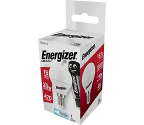 Energizer S9414 LED Globe žiarovka 5.9W / Pätica E14 / 6500K / 470 lm