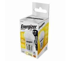 Energizer S17521 LED Globe žiarovka 4.9W / Pätica E27 / 3000K / 470lm