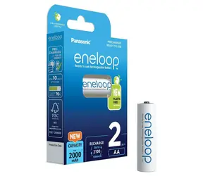 Panasonic Eneloop Nabíjacia batéria AA 2000 mAh 2ks / Ni-MH / blister