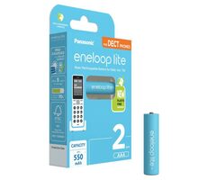 Panasonic Eneloop Nabíjacie batérie AAA 550 mAh 2 ks
