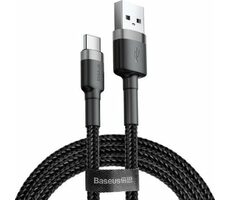 Baseus CATKLF-AG1 Kábel USB-A (M) - USB-C (M) 0.5 m čierna