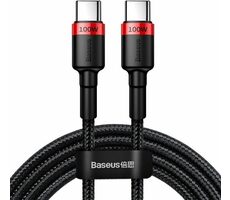 Baseus CATKLF-AL91 Kábel USB-C (M) - USB-C (M) 2 m čierna / PD 2.0 / 100W